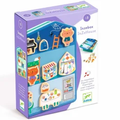 Djeco Magnetyczne puzzle DOMEK KOTKÓW