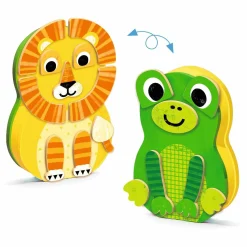 Djeco Magnetyczne puzzle ZANIMALS