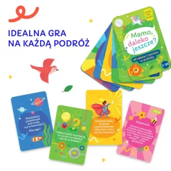 rozwojowa mama Mamo, daleko jeszcze? - Karty do rozmów i zabaw w podróży 3+