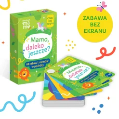 rozwojowa mama Mamo, daleko jeszcze? - Karty do rozmów i zabaw w podróży 3+
