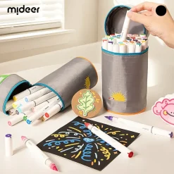 Mideer Markery akrylowe płynne z podwójną końcówką - 24 kolory