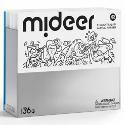 Mideer Markery akrylowe w płynie (36 kolorów)
