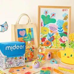 Mideer Markery akrylowe z pędzelkową końcówką w miękkim opakowaniu (24 kolory)