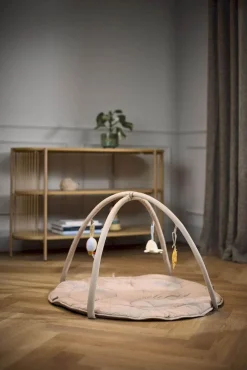 Dzieci Filibabba Mata edukacyjna z 3 zabawkami - Beige