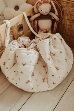 Dzieci Play & Go Mata i worek na zabawki i akcesoria Soft Organic Rabbit