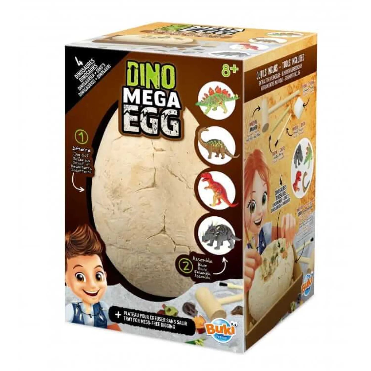 Buki Mega jajko dinozaura