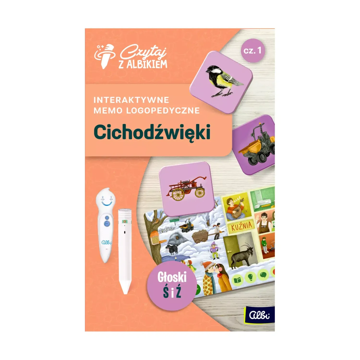 Albi Memo logopedyczne – Cichodźwięki cz.1