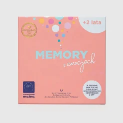 rozwojowa mama Memory o emocjach – gra o emocjach + mini e-book 2+