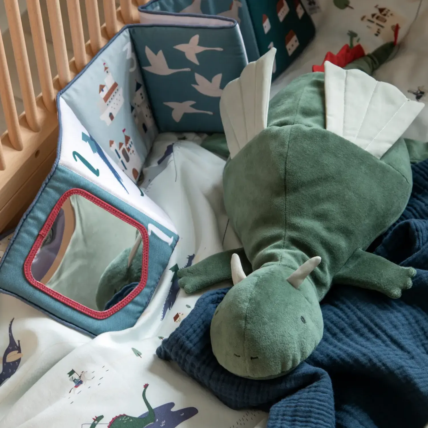 Sebra Miękka książeczka - Dragon Tales