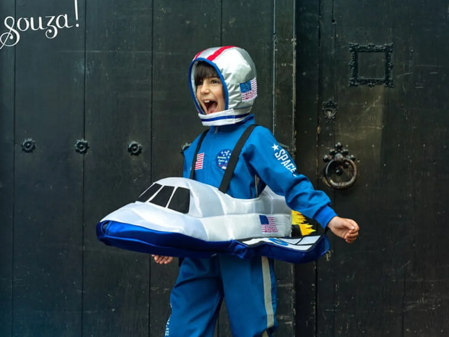 Souza! Miękki hełm astronauty