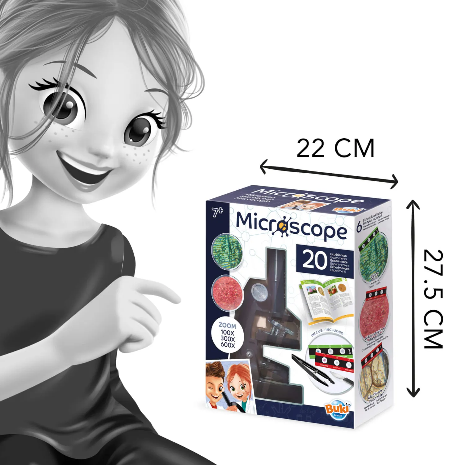 Buki Mikroskop - 20 doświadczeń