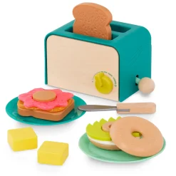 B.Toys Mini Chef - Breakfast Playset - toster i akcesoria śniadaniowe