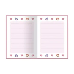 Janod Mini notes w twardej oprawie Owocowe Słodziaki 6+