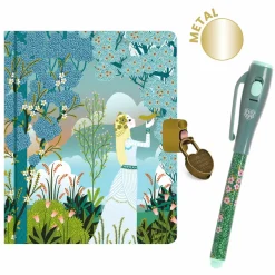 Djeco Mini pamiętnik CHARLOTTE z magicznym długopisem