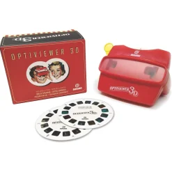SVOORA Mini projektor Optiviewer 3D (2 dyski w zestawie)