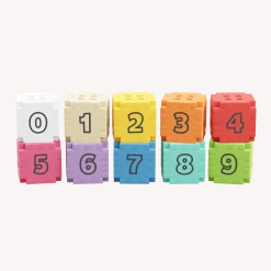 Marioinex Mini Waffle - EDU - kostki matematyczne