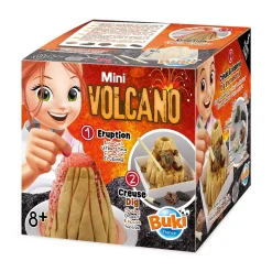 Buki Mini wulkan - erupcja i odkopywanie