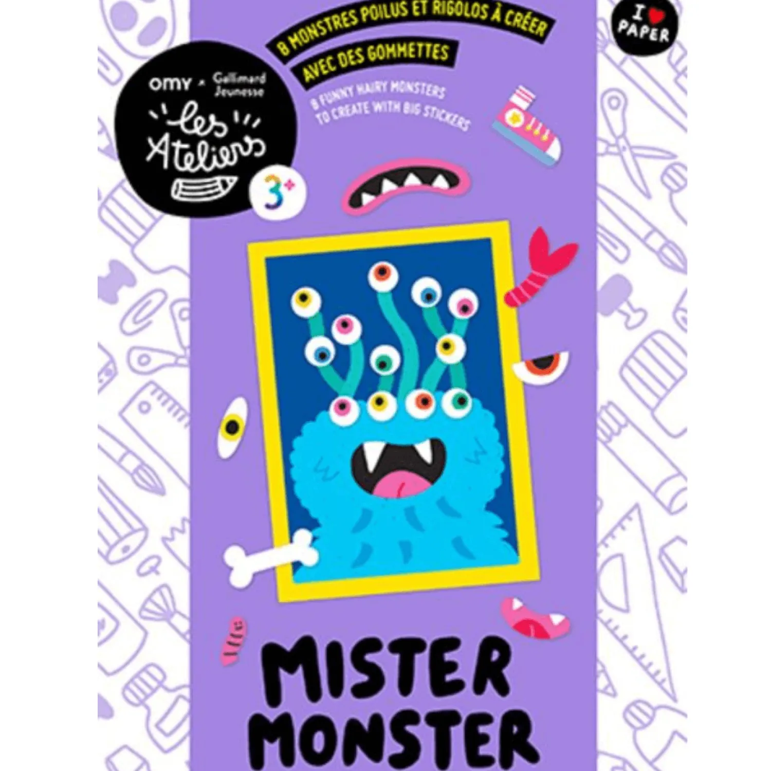 OMY Mister Monster - kreatywna zabawa