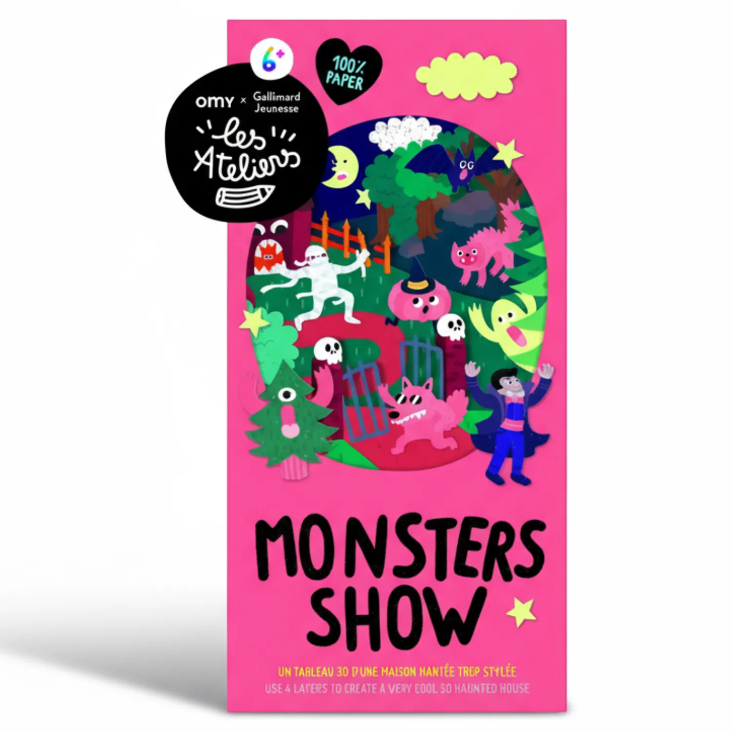 OMY Monsters Show - kreatywna zabawa