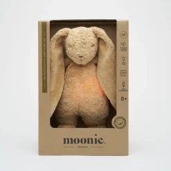 Moonie NATUR 2.0 - szumiący króliczek z lampką - CAPPUCCINO