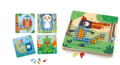 Djeco Mozaika RIGOLO-kolorowe obrazki