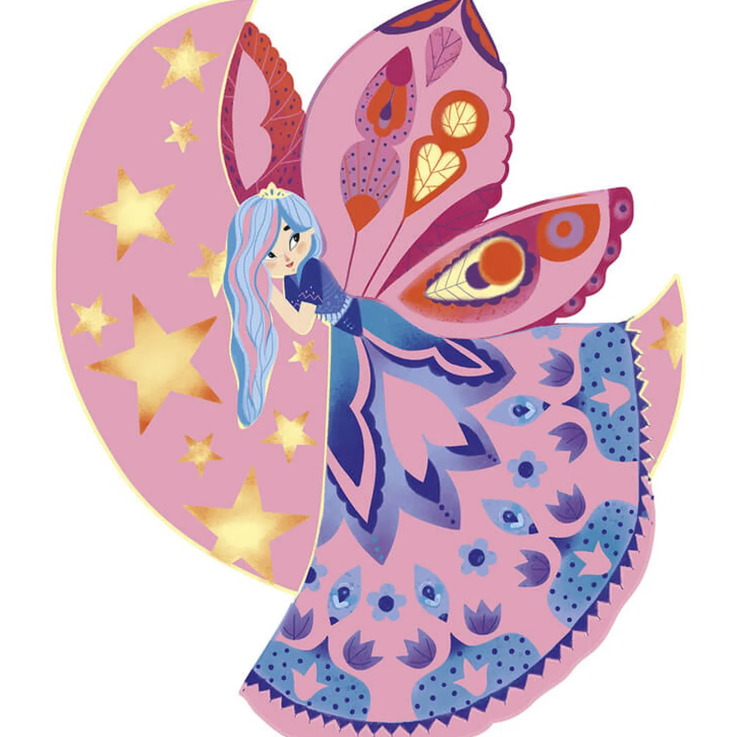 Dzieci Janod Multizestaw kreatywny 11 dekoracji Wróżki Magic Fairies 5+