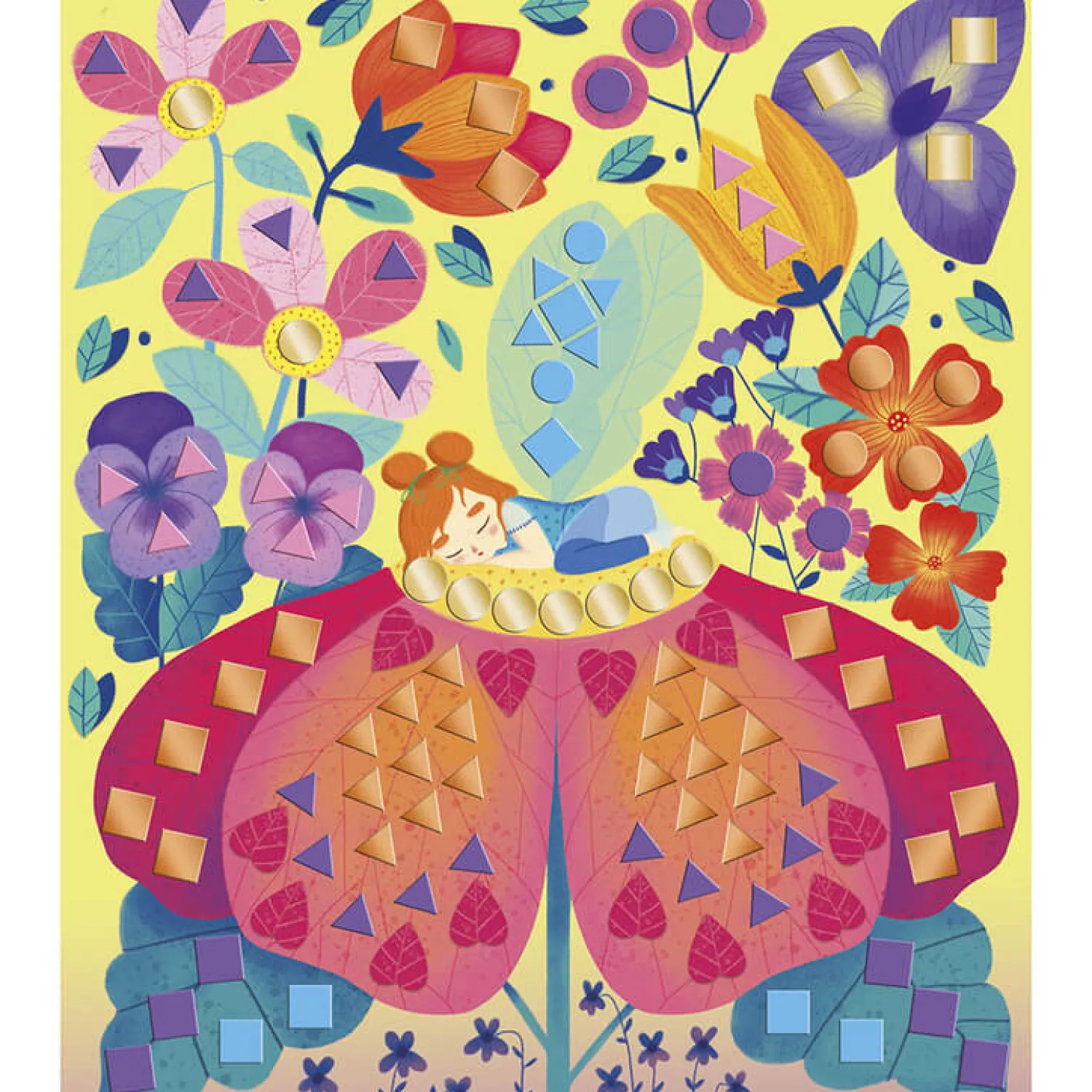 Dzieci Janod Multizestaw kreatywny 11 dekoracji Wróżki Magic Fairies 5+