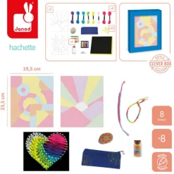Janod Multizestaw kreatywny - Kolory I love creativity 8+