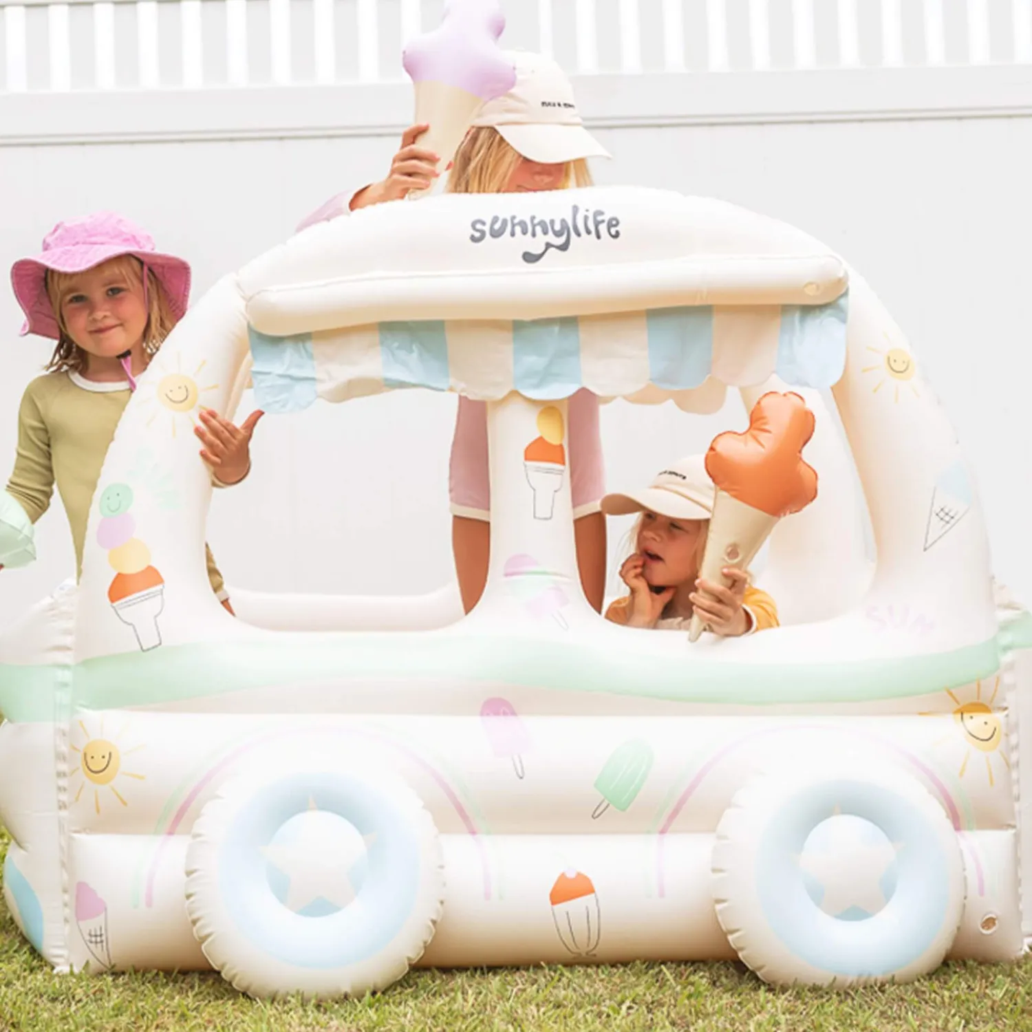 Sunny Life Nadmuchiwany domek Summer Sundae Multi