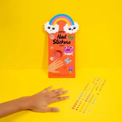 OMY Naklejki na paznokcie dla dzieci Kawaii - 200 sztuk