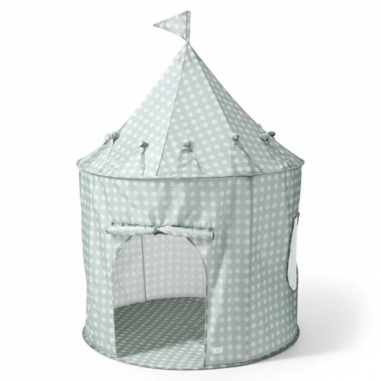 Dzieci 3 Sprouts Namiot dla Dzieci Recycled Gingham Blue