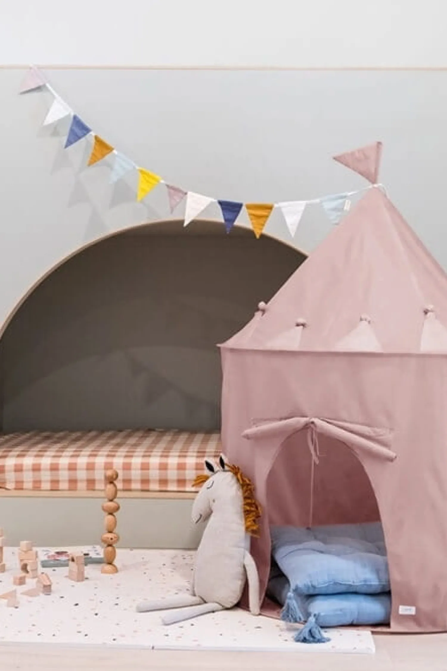 Dzieci 3 Sprouts Namiot dla Dzieci Recycled Pink