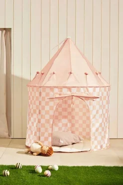Dzieci Kids Concept Namiot w Gwiazdki - apricot
