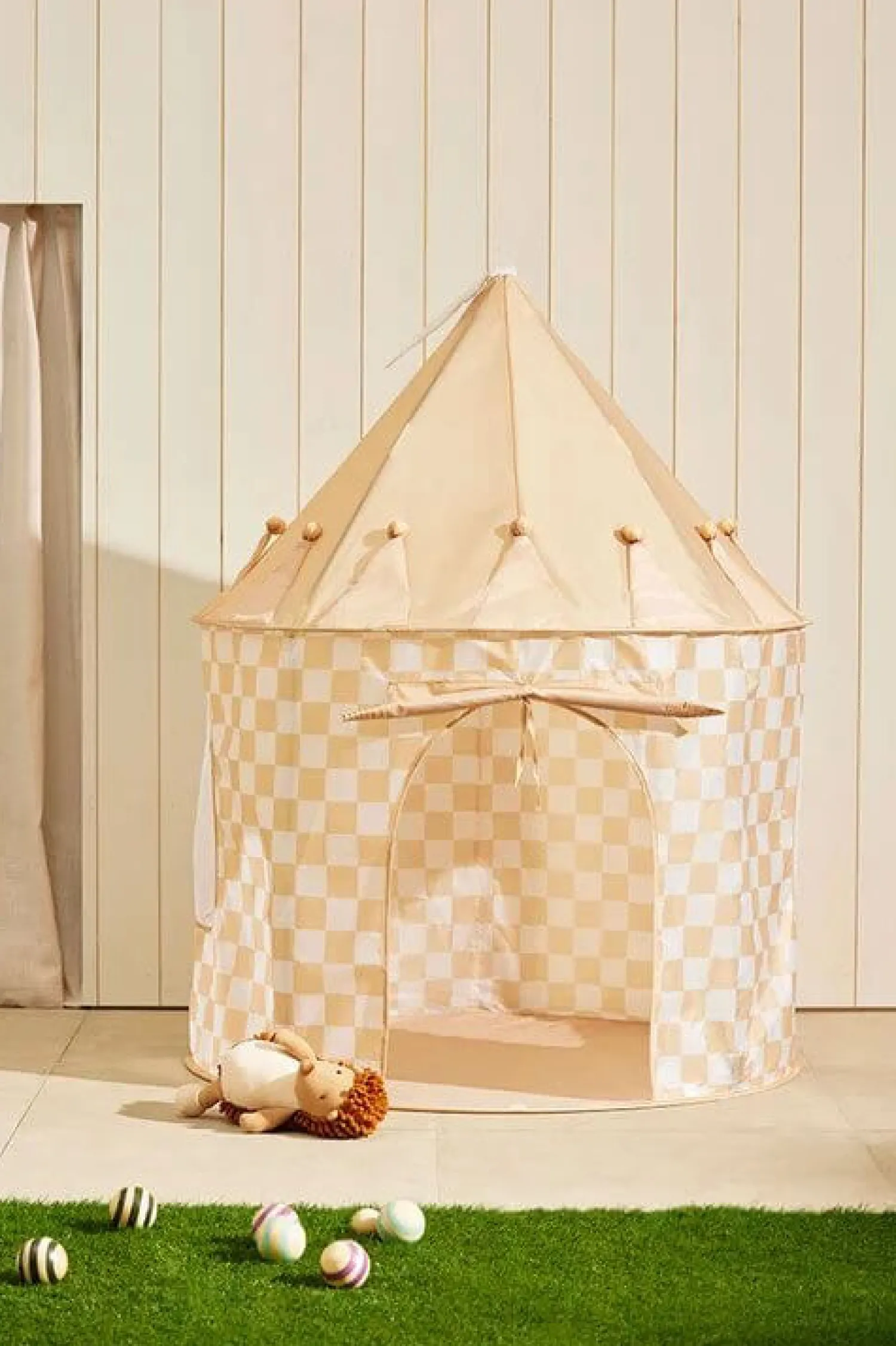 Dzieci Kids Concept Namiot w Gwiazdki - yellow