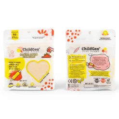 ChildGen Naturalna ciastolina w saszetce re-fill BIAŁA, 125g