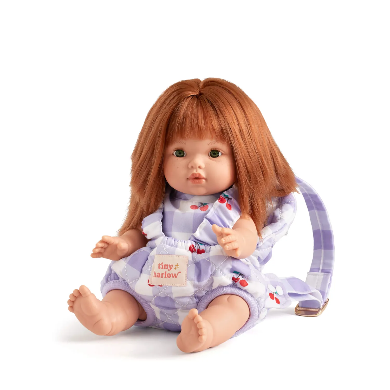 Tiny Harlow Nosidełko dla lalki Lilac Cherry