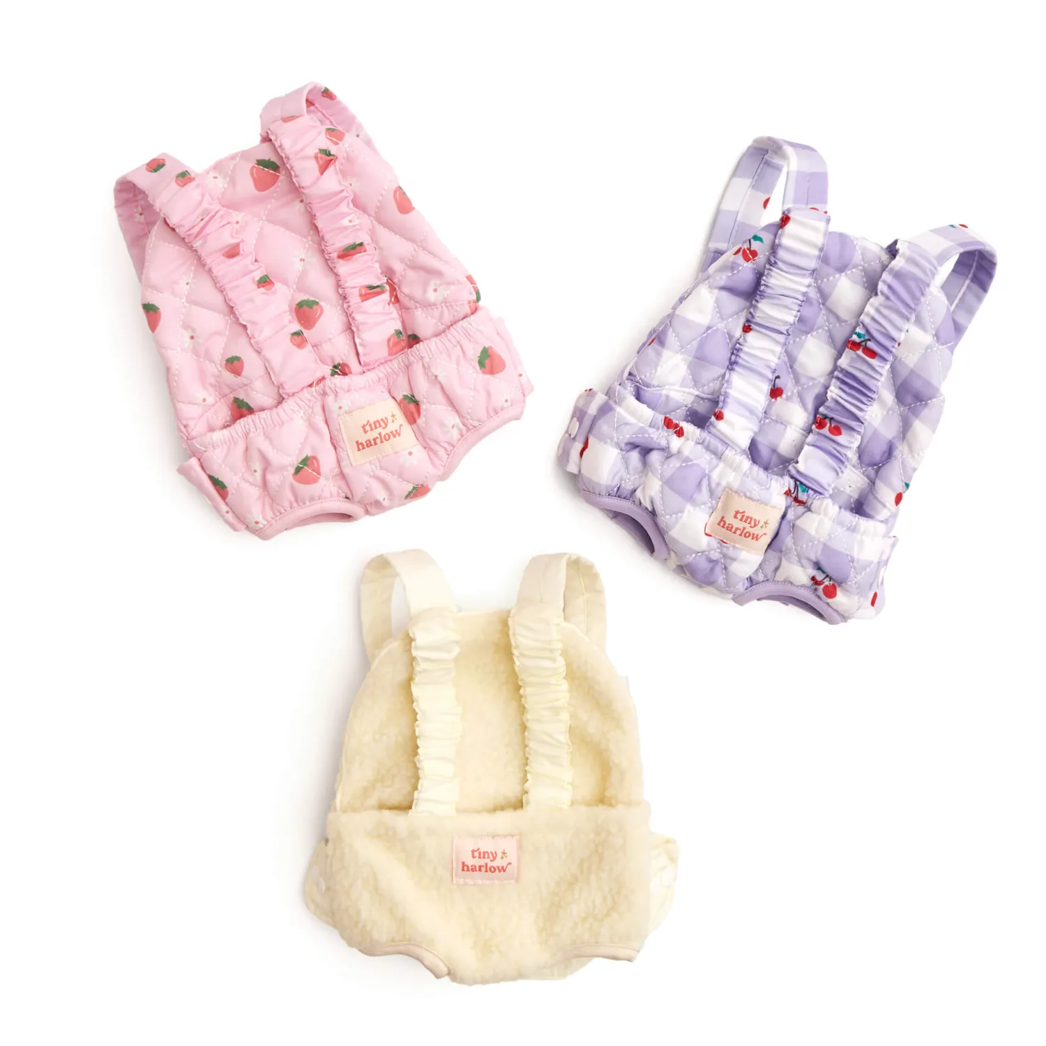 Tiny Harlow Nosidełko dla lalki Lilac Cherry