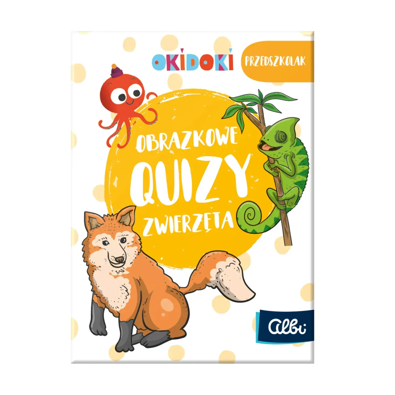 Albi Obrazkowe quizy OKIDOKI - Zwierzęta