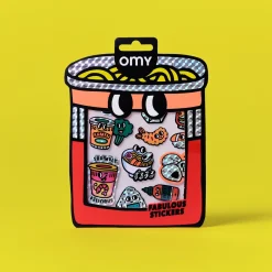OMY Odlotowe winylowe naklejki - BIG NOODLE