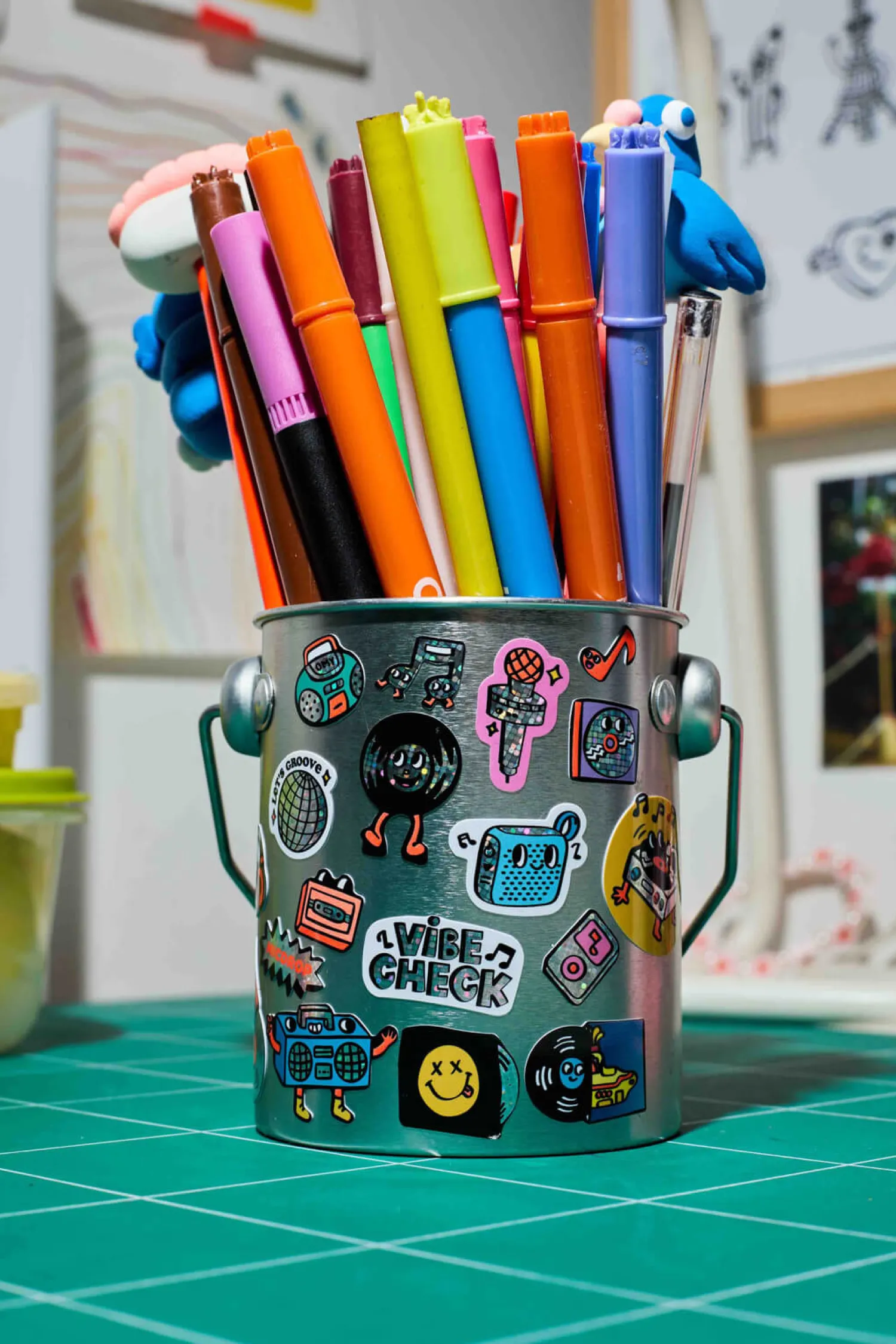 OMY Odlotowe winylowe naklejki - BOUTIQUE KWIACIARNIA
