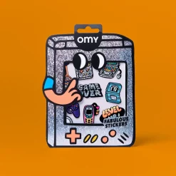 OMY Odlotowe winylowe naklejki - BIG GAME BOY