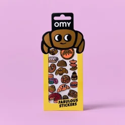 OMY Odlotowe winylowe naklejki - ICONIC CROISSANT
