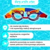 Bling2o Okulary do pływania Aqua2ude - Błyskawica 3+