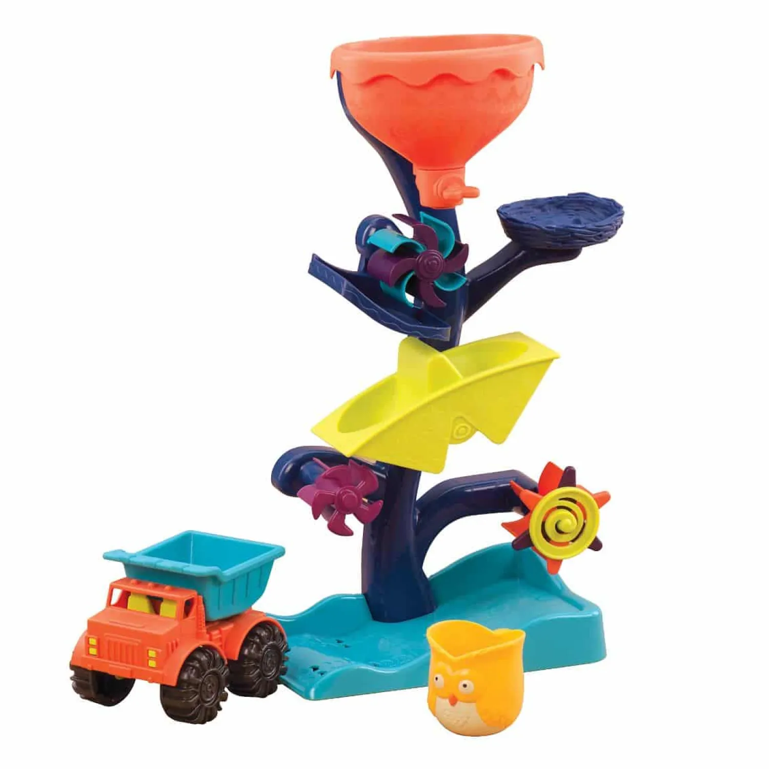 B.Toys Owl About Waterfalls – młyn wodny – kaskada z atrakcjami