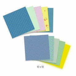 Djeco Ozdobne kartki do origami 100 szt. NATSU