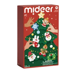 Mideer Ozdoby świąteczne na choinkę DIY 8+