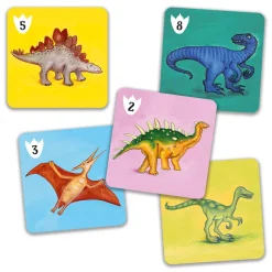 Djeco Pamięciowa gra karciana BATASAURUS