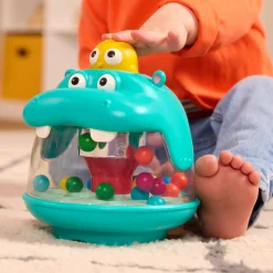 Battat Party Pop Hippo – hipopotam z wirującymi kuleczkami