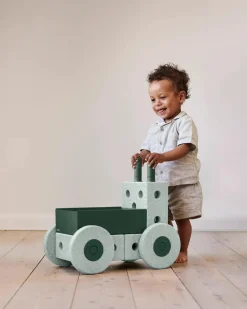 Dzieci MODU Pchacz 3w1 - Ocean Mint, Forest Green
