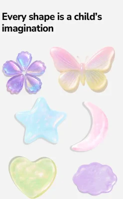 Mideer Perłowa masa sensoryczna Pearly Putty - purple dream